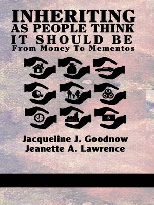cover image of Inheriting As People Think It Should Be